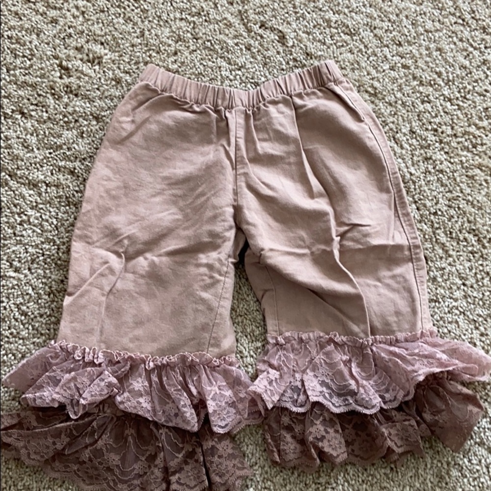 Matilda Jane Ruffle Pants Size 4